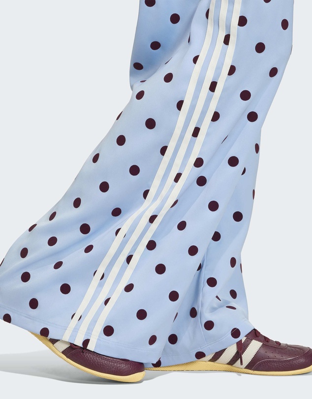 adidas Originals - SATIN POLKA DOTS WIDE LEG PANT Womens