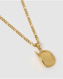Arms Of Eve - Classic Gold Locket Necklace