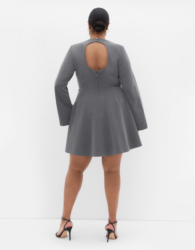 City Chic - Dynamic Long Sleeve Dress