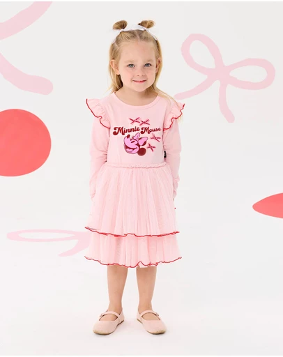Rock Your Kid - Minnie Mouse Tulle Dress - Kids-Teens