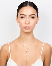 Lovisa - Waterproof Gold Plated Stainless Steel Floral Petal Y-Necklace