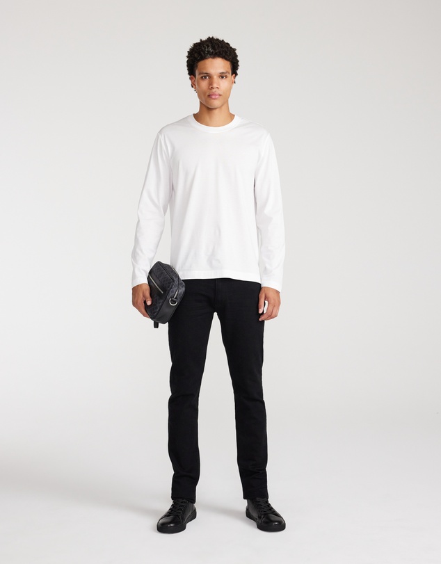 Calibre - Long Sleeve Jersey Crew White