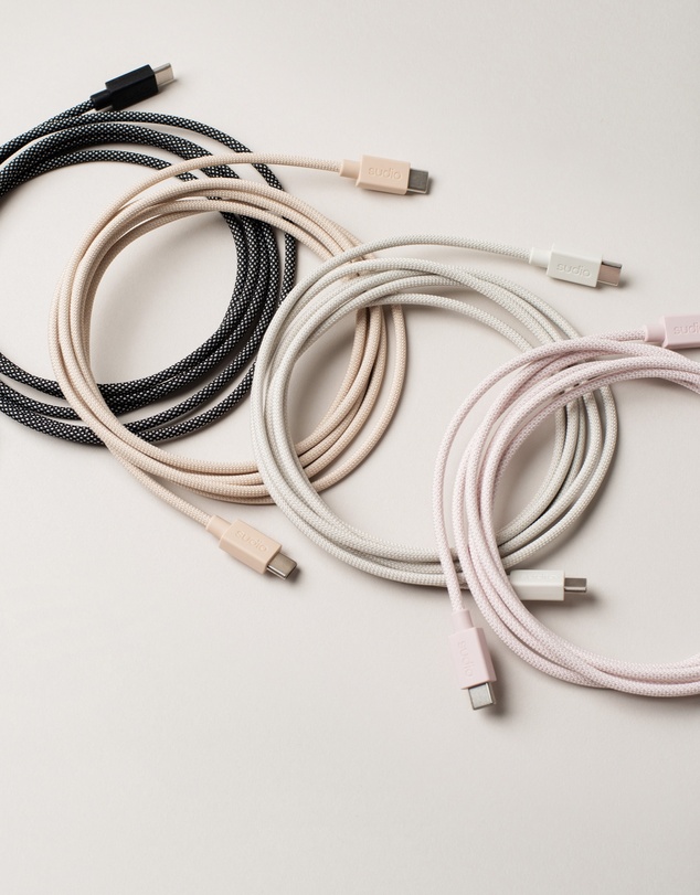 Sudio - C1C - USB-C Charging Cable 1.8M Tangle-Free Charging Cable