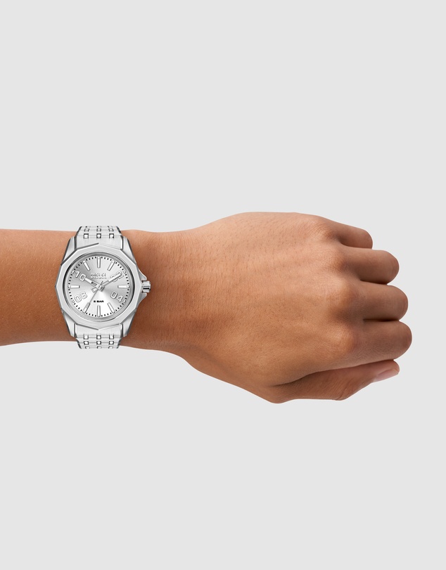 Diesel - Stinger Silver Tone Analogue Watch