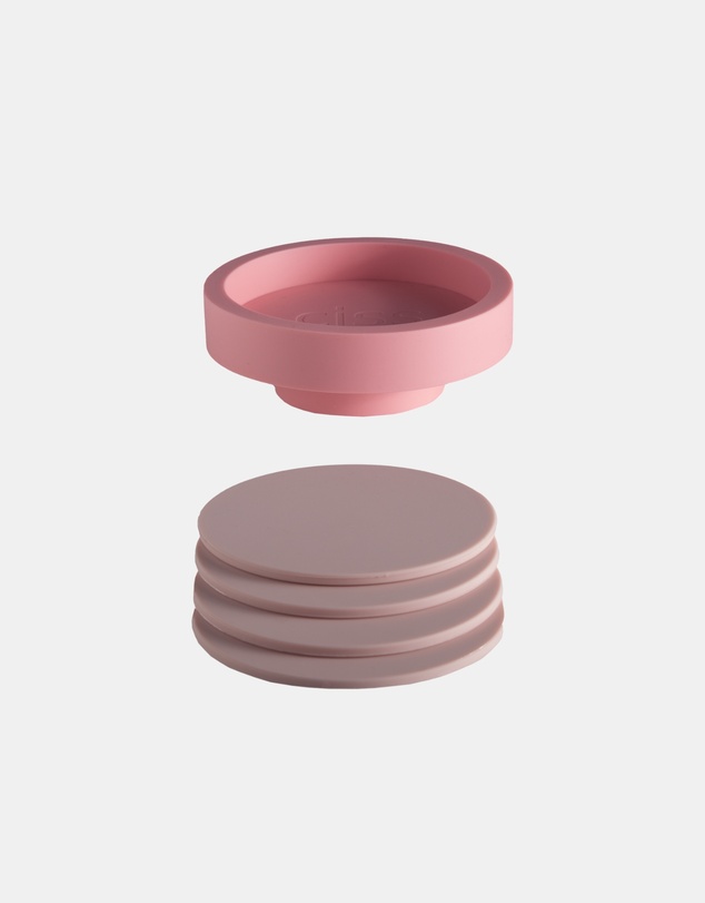 porter green - ciss | unbreakable silicone coasters