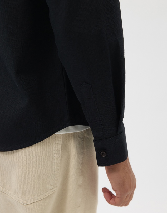 AERE - Textured Long Sleeve Shirt