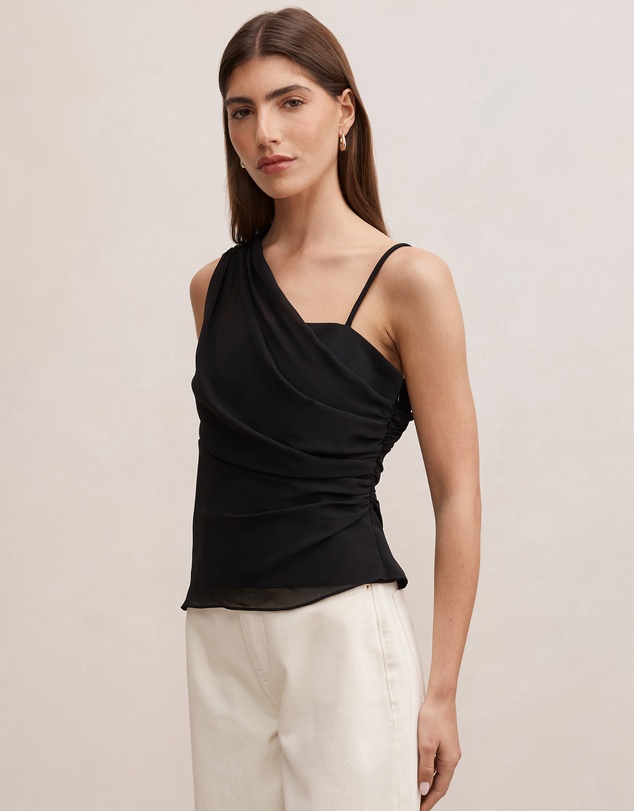 Forever New - Morgan Draped Shoulder Top
