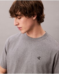 Calvin Klein Jeans - Embroidered Monogram Logo Relaxed T-Shirt