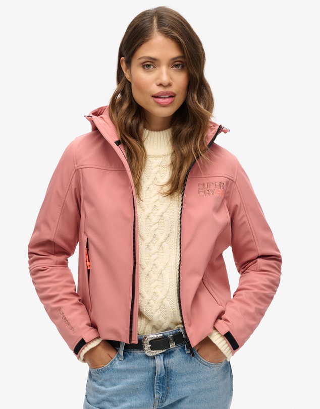 Superdry - Hooded Softshell Trekker Slim Fit Jacket