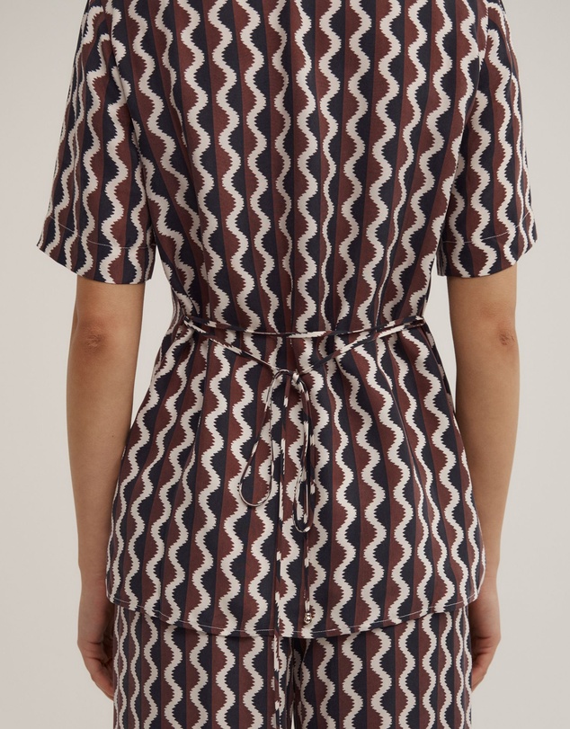Witchery - Cupro Tie Waist Shirt