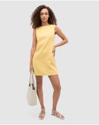 Seed Heritage - Linen Structured Shift Dress