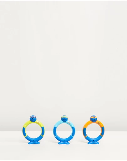 Zoggs - Zoggy Dive Rings - 3 Rings per pack.