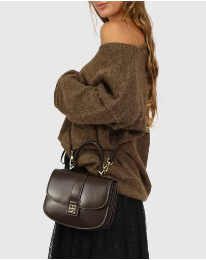 Belle & Bloom - Shy Boy Top Handle Folio Bag