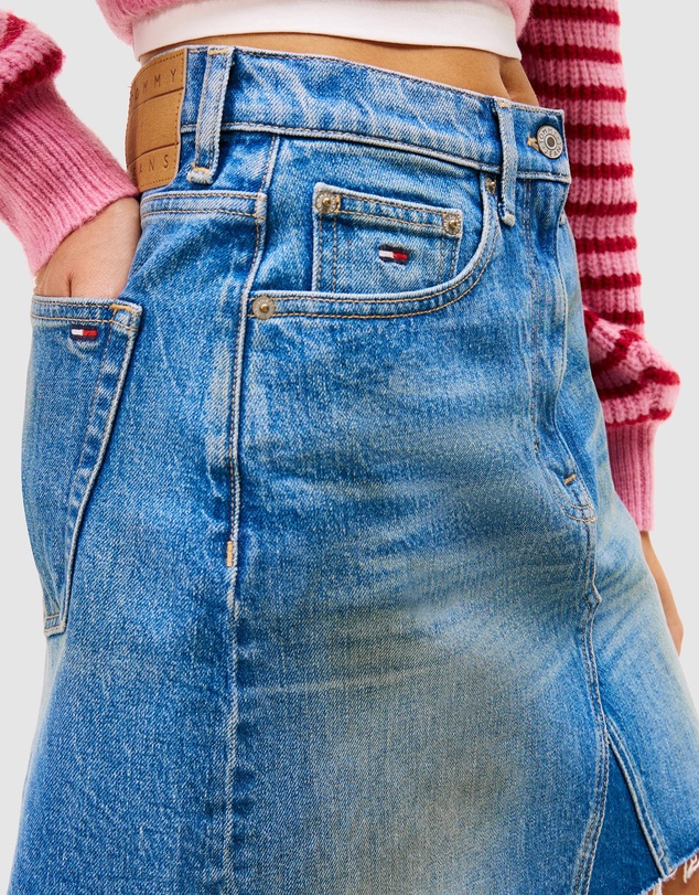 Tommy Jeans - Mom Ultra High Rise Skirt