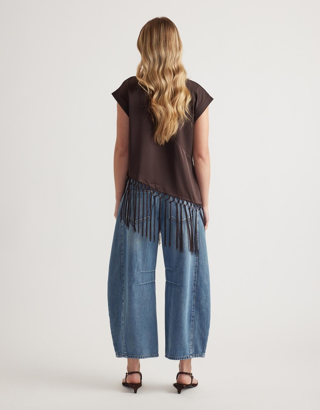 Decjuba - Elsa Fringe Hem Tee