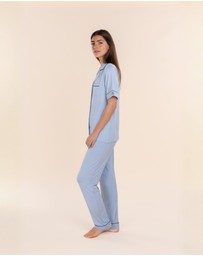 Gingerlilly - Jenna Bamboo Long PJ Set