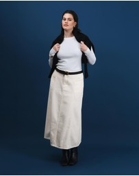 Forcast - Sam Panel Denim Skirt