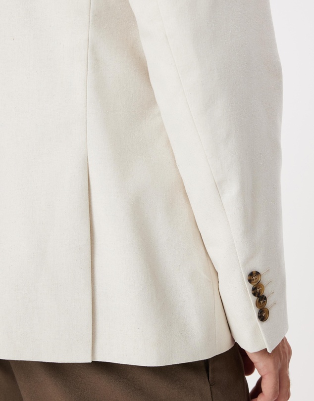 Staple Superior - Nicholas Linen Blend Slim Fit Jacket