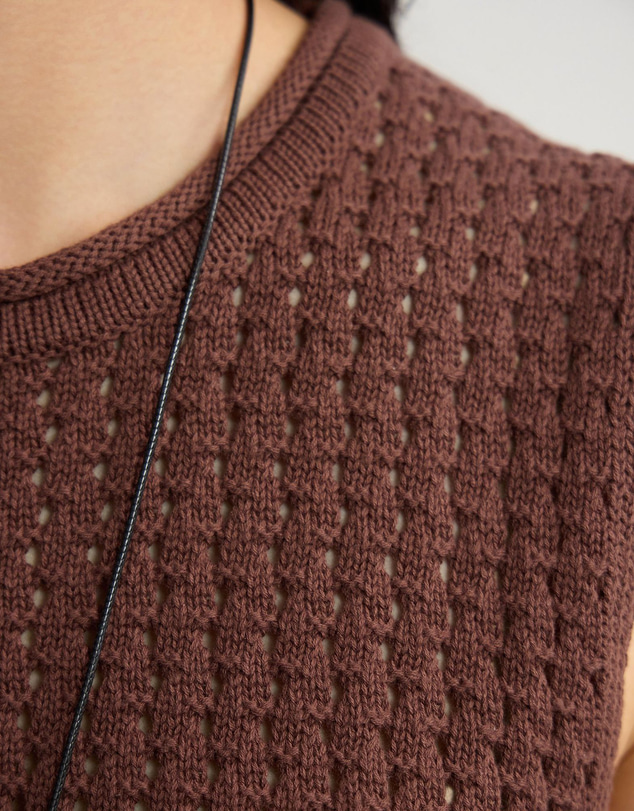 Oxford - Lily Knitted Fringe Tank