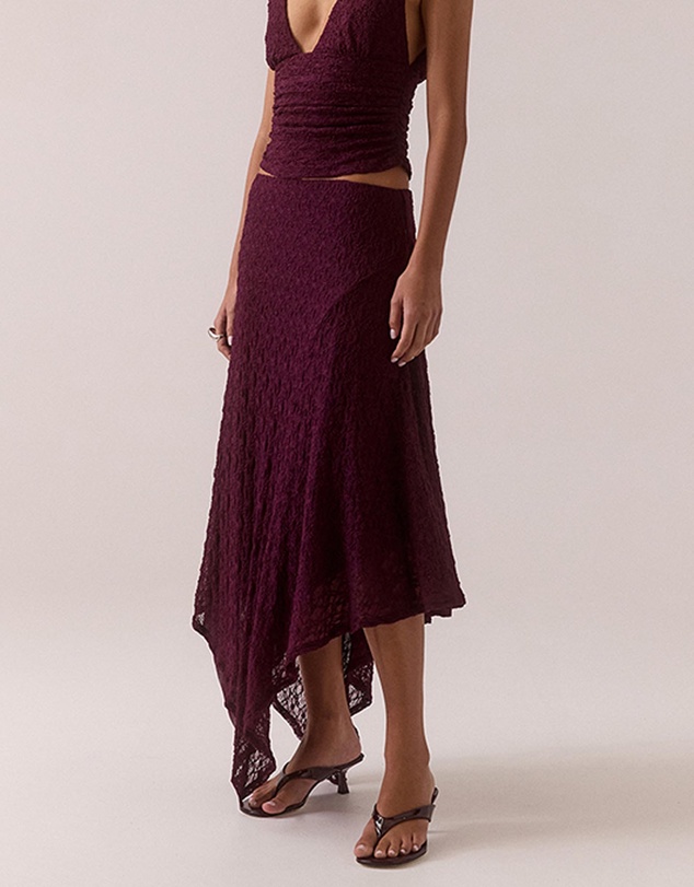 SOVERE - Aaila Lace Skirt