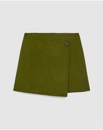 ARKET - Double Wool-Blend Skirt