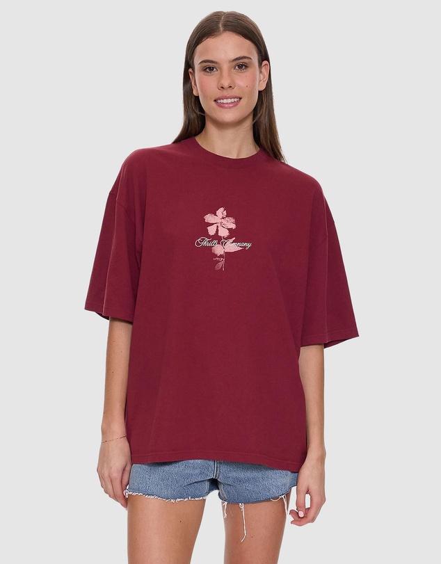 Thrills - Full Bloom Oversized Tee