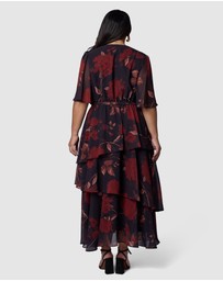 Pink Dusk by Curve Project - Hypnotic Maxi Dress