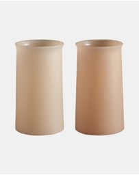 porter green - stegg | silicone unbreakable highball glasses