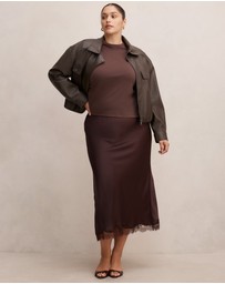 Forever New Curve - Enola Curve Lace Maxi Skirt