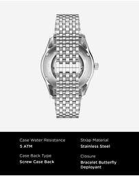 Emporio Armani - Silver Tone Analogue Watch