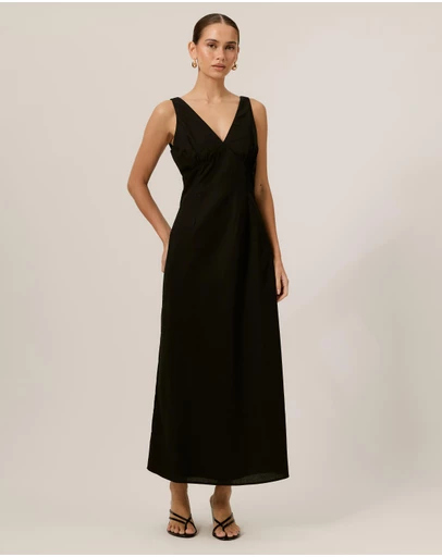 Tussah - Andy V Neck Midi Dress