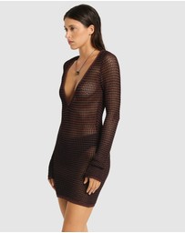 Bond-Eye Swimwear - Rowan Long Sleeve Mini Dress