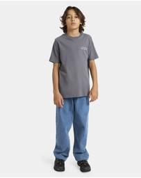Quiksilver - Boys 8 to 16 Stacked Line Up T-Shirt