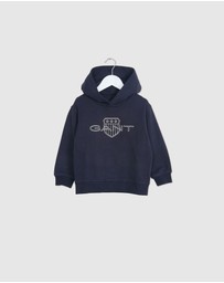 Gant - Kids Contrast Shield Hoodie