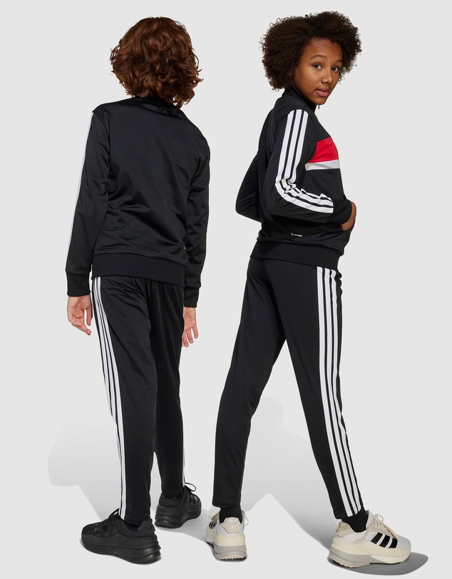 adidas Sportswear - Seasonal Essentials Tiberio 3 Stripes Tricot Tracksuit - Teens