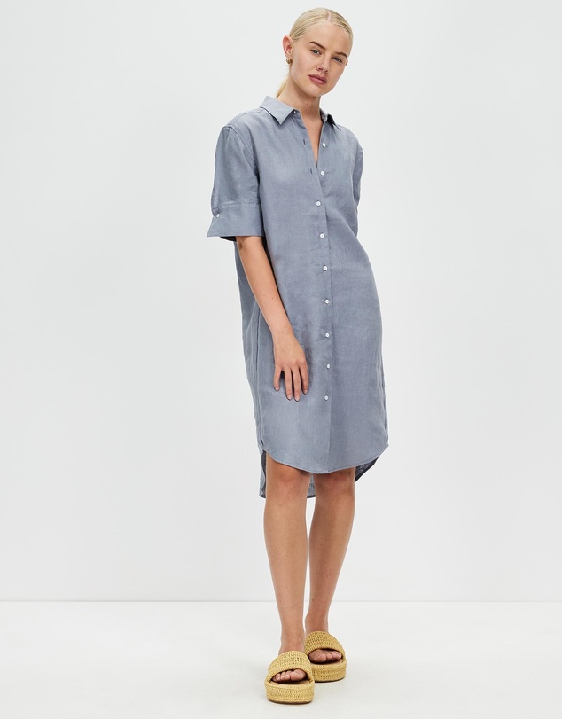 White By FTL - Hettie Shirt Dress