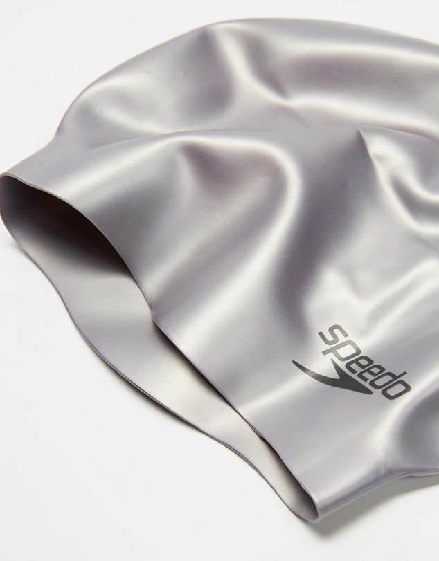 Speedo - Plain Moulded Silicone Cap