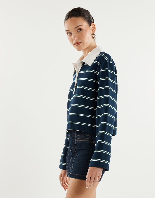 Madison The Label - Ryland Rugby Top