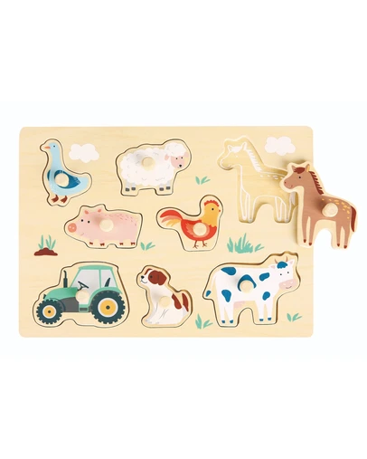 Bello - Farm Friends Peg puzzle