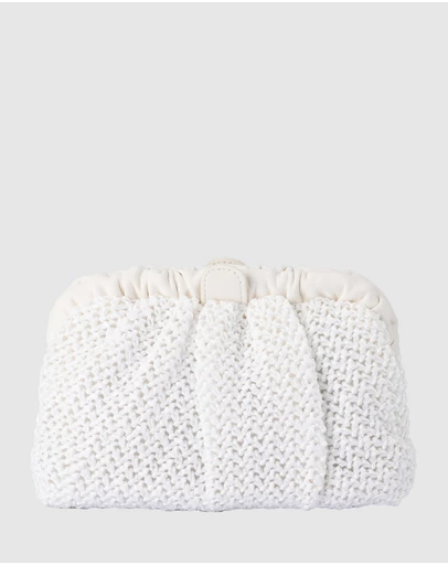 Olga Berg - Amalia Petite Gathered Clutch