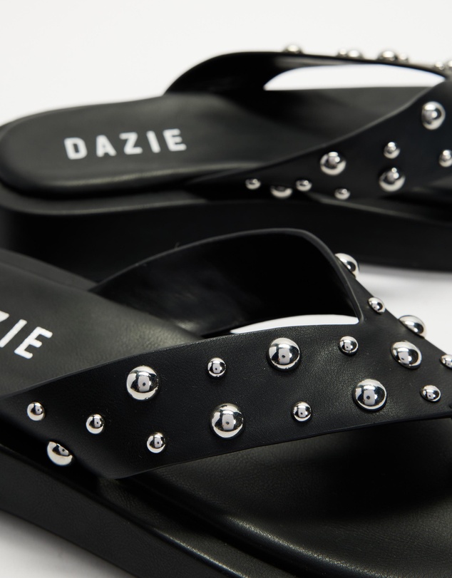 Dazie - Marie Studded Platform Sandals