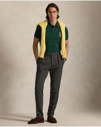 Polo Ralph Lauren - Custom Slim Fit Dog-Embroidered Polo - ICONIC EXCLUSIVE