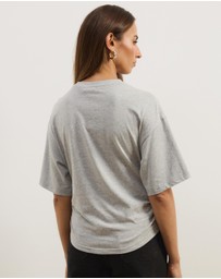 Atmos&Here - Short Sleeve Funnel Neck T-Shirt