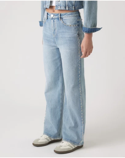 Decjuba Kids - Hailey Studded Jeans - Teens