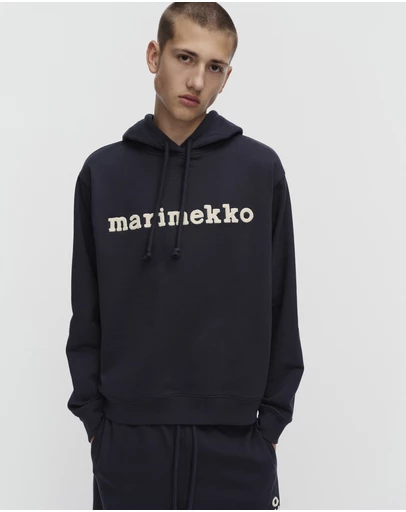Marimekko - Skripti Logo Placement Kioski hoodie