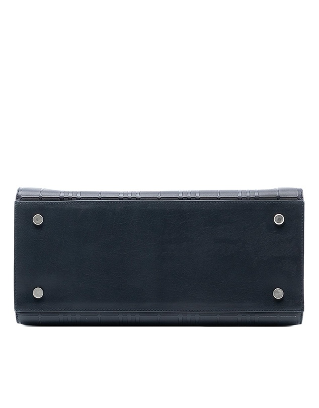 Pre-Loved by Azura Reborn - Pre-Loved House Check Embossed Leather Handbag