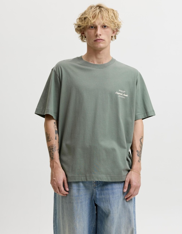 Jack & Jones - Jornorrebro SS Crew Neck Typo Tee Noos