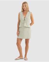 Rhythm - Tie Front Top