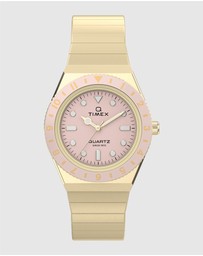 TIMEX - Q Timex® Mini 30mm Stainless Steel Expansion Band Watch