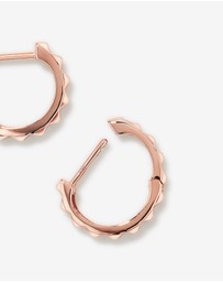 Michael Hill - Signature Connect Huggie Earrings in 10kt Rose Gold